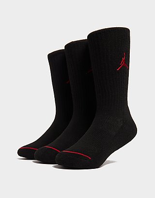 Jordan 3 Pack Crew Socks Junior