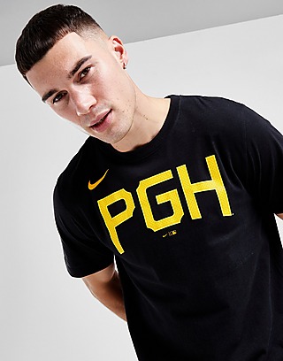 Men's Nike Gold Pittsburgh Pirates New Legend Logo T-Shirt