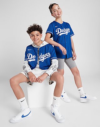 Blue Nike MLB LA Dodgers Logo T-Shirt