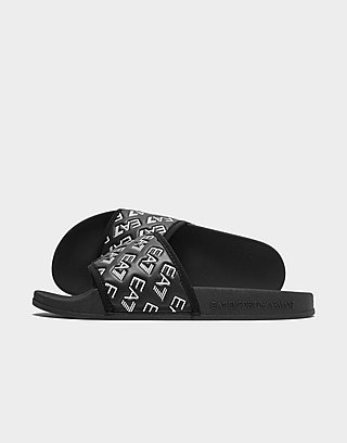 Emporio Armani EA7 All Over Print Slides Women's