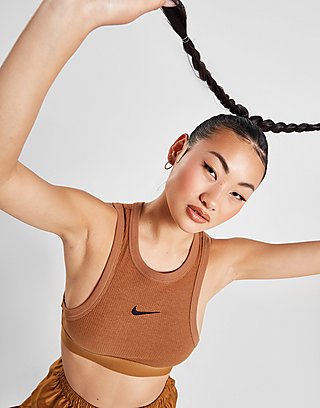 Nike Trend Crop Ribbed Tank Top