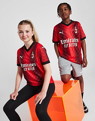 AC Milan Home Shirt 2022-23 - Kids