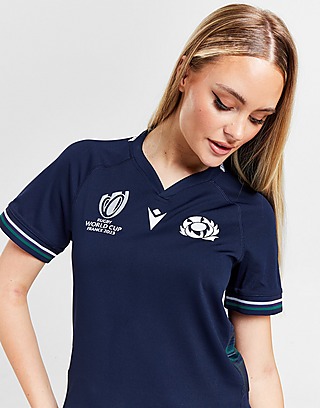Macron Scotland Rugby Union RWC 2023 Home Shirt Women