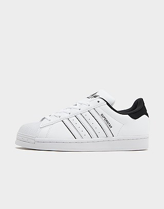 Adidas Superstar Shoes - Black/White - 9