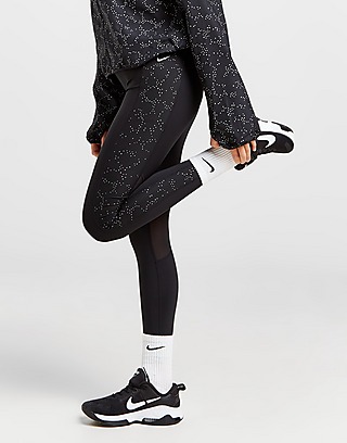 Womens Nike Pro Warm Starry Night Compression Tights