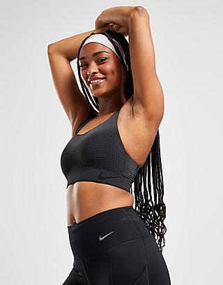 Buy Nike Black DriFIT Logo One Sports Bra from the Next UK online shop
