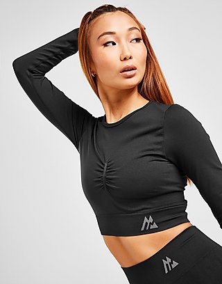 MONTIREX Evolve Seamless Long Sleeve Crop Top