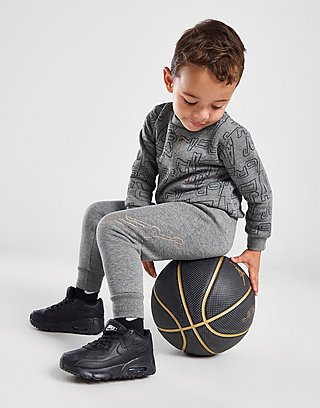 Jordan Flight All Over Print Crew Tracksuit Infant