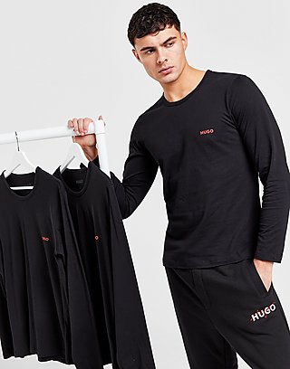 HUGO 3-Pack Long Sleeve T-Shirts