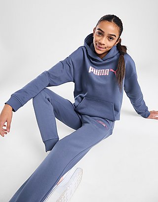 Puma Girls' Boyfriend Logo Hoodie Junior