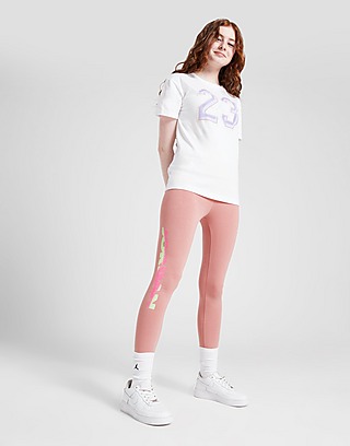 Champion Older Girls Logo Legging - Pink
