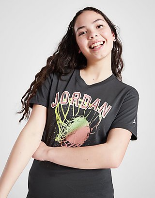 Jordan Girls' Hoop Style T-Shirt Junior