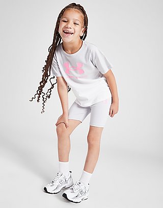 Under Armour Girls' Fade T-Shirt/Shorts Set Children