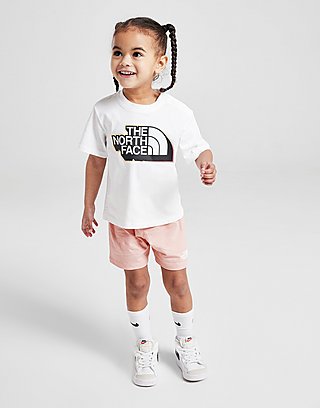 The North Face Girls' T-Shirt/Cycle Shorts Set Infants