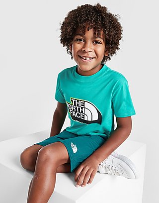 The North Face T-Shirt/Shorts Set Children