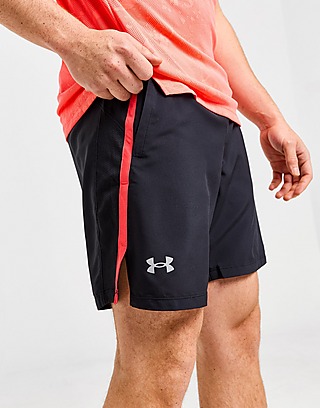 Under Armour Men's Speedpocket Vent Shorts, Black (001)/Reflective, Small  at  Men's Clothing store