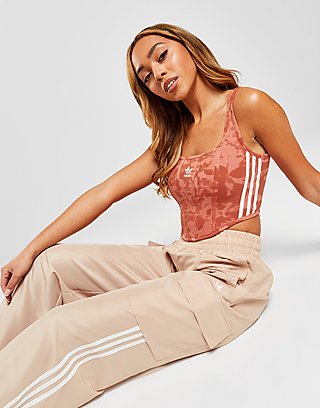 adidas Originals All Over Print Corset Tank Top