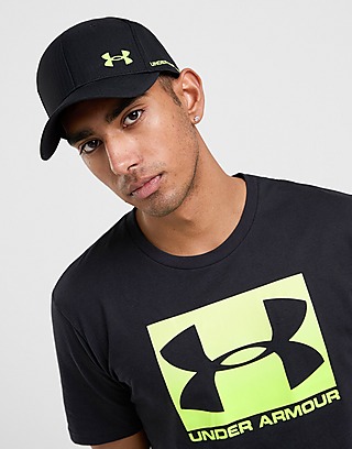 Under Armour Men's comfortable baseball cap for men with flat fit, golf cap  with embroidery detail, UA classic mesh cap : : Fashion