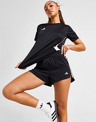 Buy Adidas women plus size running short black Online