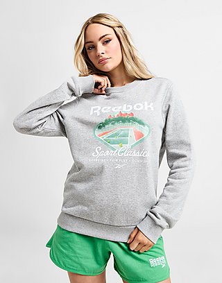 Reebok Court Graphic Crew Sweatshirt