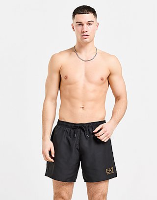 Emporio Armani EA7 Small Logo Swim Shorts