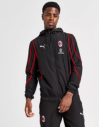 Puma AC Milan Pre Match Windbreaker Jacket