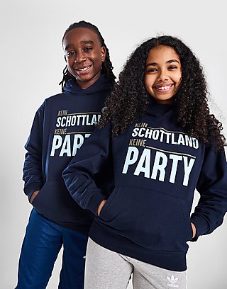 Official Team Scotland 'Kein Schottland Keine Party' Hoodie Jnr