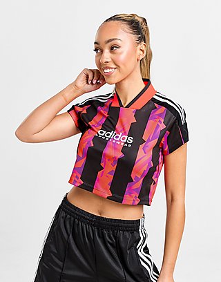 adidas Crop Football Top