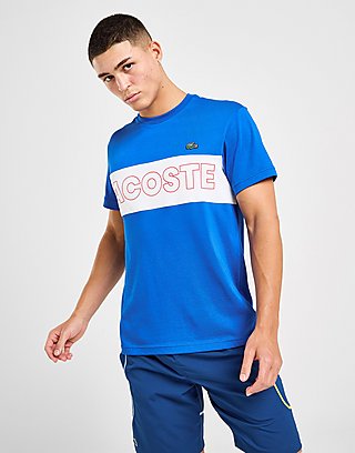 Lacoste Colour Block Branded T-Shirt