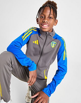 adidas Leeds United FC Training Full Zip Jacket Junior