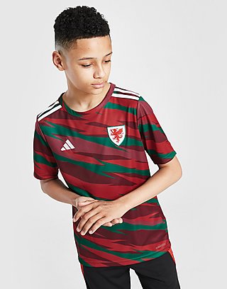 adidas Wales Pre Match Shirt Junior