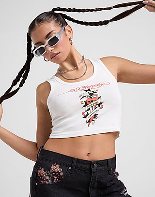 Ed Hardy Dagger Rib Tank Top