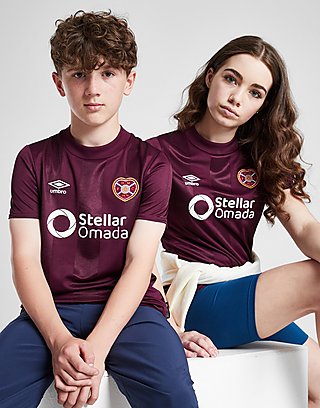 Umbro Hearts FC 2024/25 Home Shirt Junior