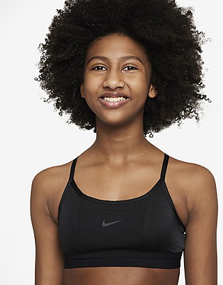 Nike Indy Older Kids' (Girls') Sports Bra. Nike BE