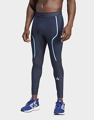 Men's Clothing - Ultimate Running Conquer the Elements AEROREADY Warming  Leggings - Black