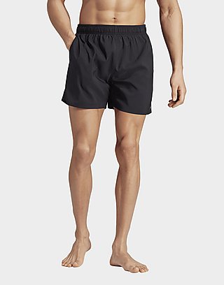 adidas Solid CLX Short-Length Swim Shorts