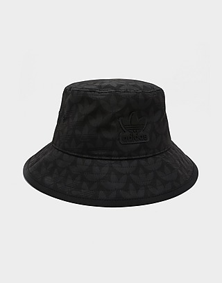 Adidas Monogram Bucket Hat Black OSFM - Originals Hats