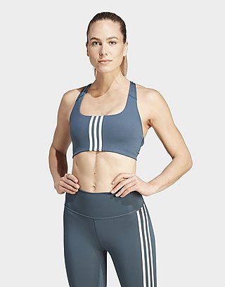 adidas Collective Power Fastimpact Luxe High-Support Bra - Purple