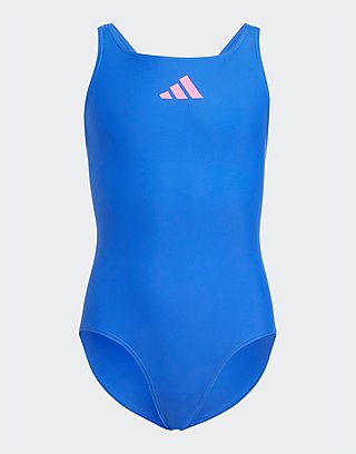 adidas Solid Small Logo Swimsuit