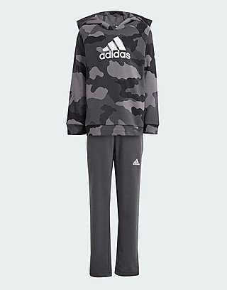 adidas Essentials Allover Print Hoodie Set Kids