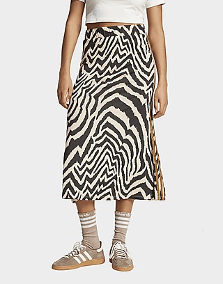 adidas adidas x FARM Rio 3-Stripes Maxi Skirt
