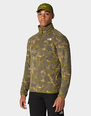 The North Face 100 Glacier Printed 1/4 Zip Top