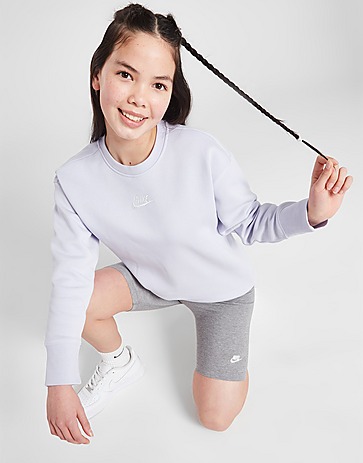 Nike Girls' Fleece Boyfriend Crew Sweatshirt Junior