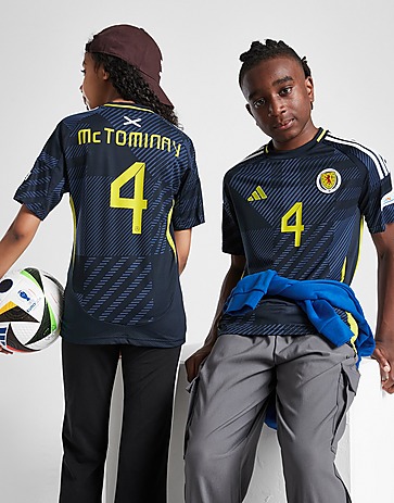 adidas Scotland 2024/25 McTominay #4 Home Shirt Junior