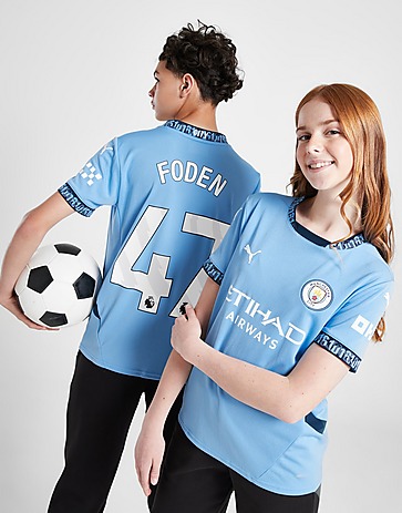 Puma Manchester City FC 2024/25 Foden #47 Home Shirt JR