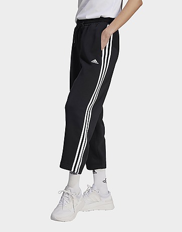 adidas Essentials 3-Stripes Open Hem Fleece Pants