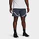 Black Under Armour Shorts UA Vanish Woven 6in Grph Sts