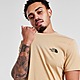 Brown The North Face Simple Dome T-Shirt