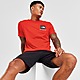 Red/Black/Red/Black The North Face Fine Box Logo T-Shirt