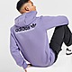 Purple adidas Originals Script Hoodie